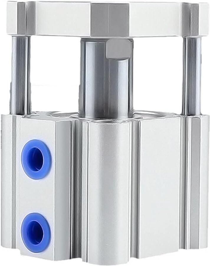 Compacte Luchtcilinder Dubbelwerkende Cilinder Industriële Automatisering Geen Magneet Boring 16mm Slag 25mm