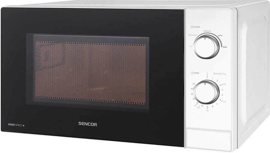 Compacte magnetron 20L met 700W en 5 vermogensniveaus hygiënisch ontdooien en timer tot 35 minuten