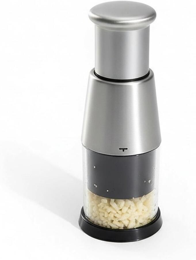 Compacte Mini Hakker voor Knoflook en Uien RVS Voedsel Snijder en Dicer voor Keukengebruik