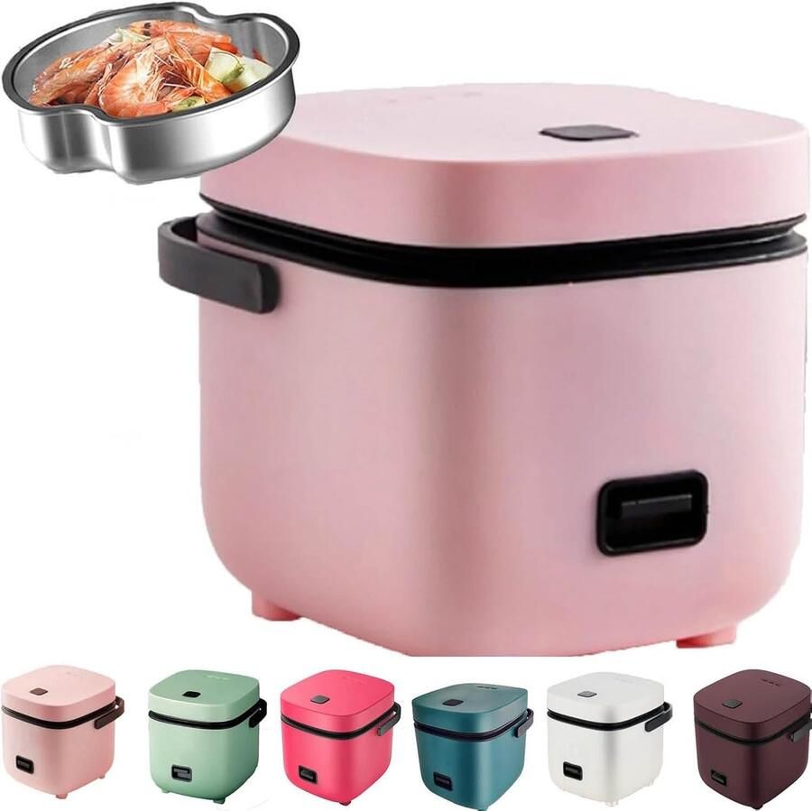 Compacte Mini Rijstkoker 1.2L Perfect Voor Kleine Huishoudens