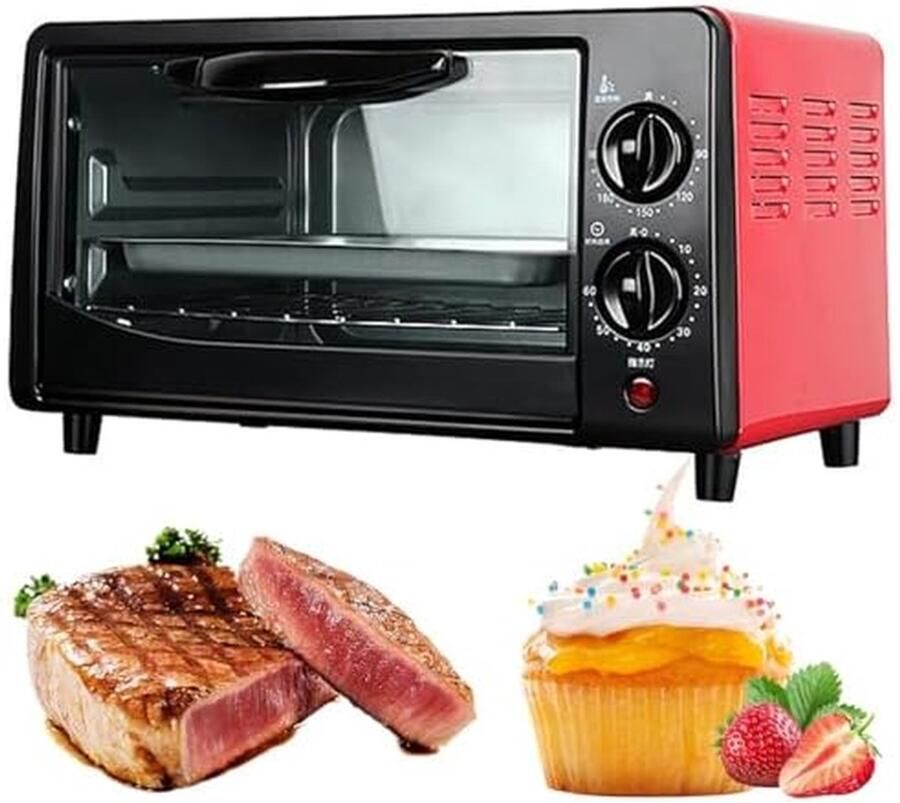 Compacte Oven Mini Oven Keuken Gebruik Met Airfryer Functie 20-25 Liter Zwart