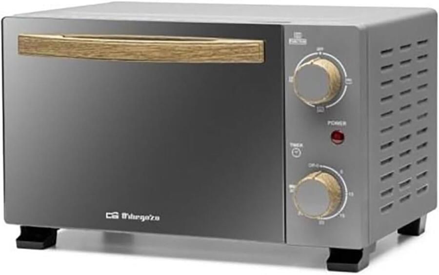 Compacte Oven Mini Oven Kleine Keuken Instelbare Warmte 10 Liter Grijs