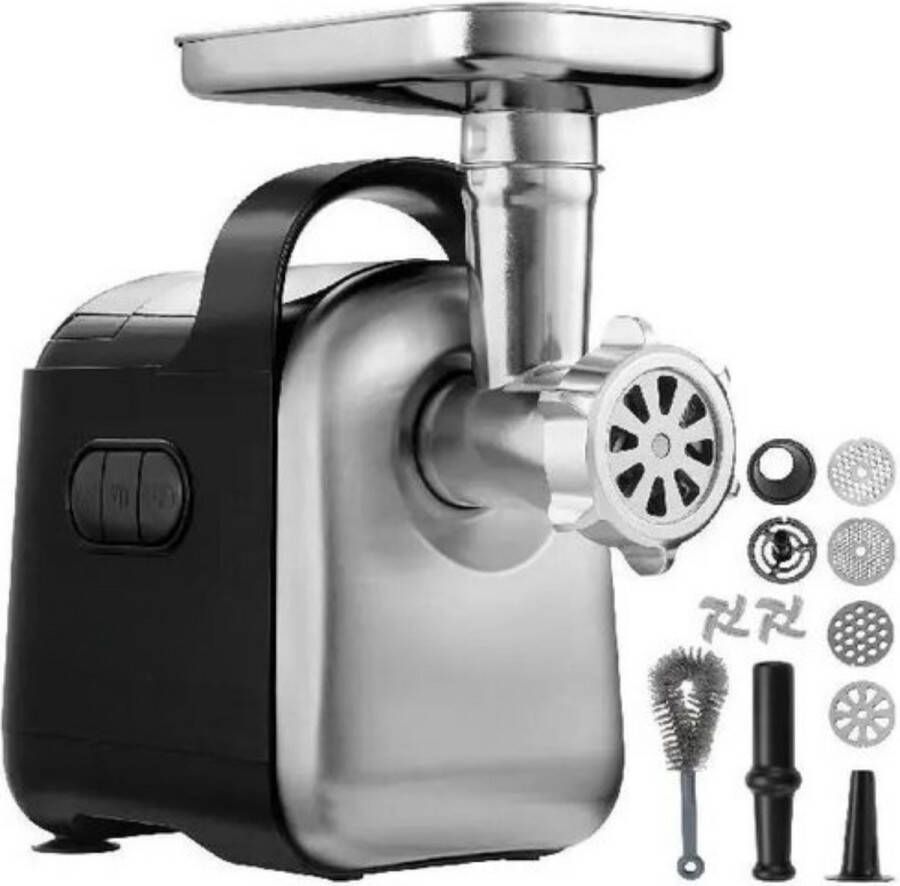 Compacte Professionele Vleesmolen Zwart RVS Gehaktmolen