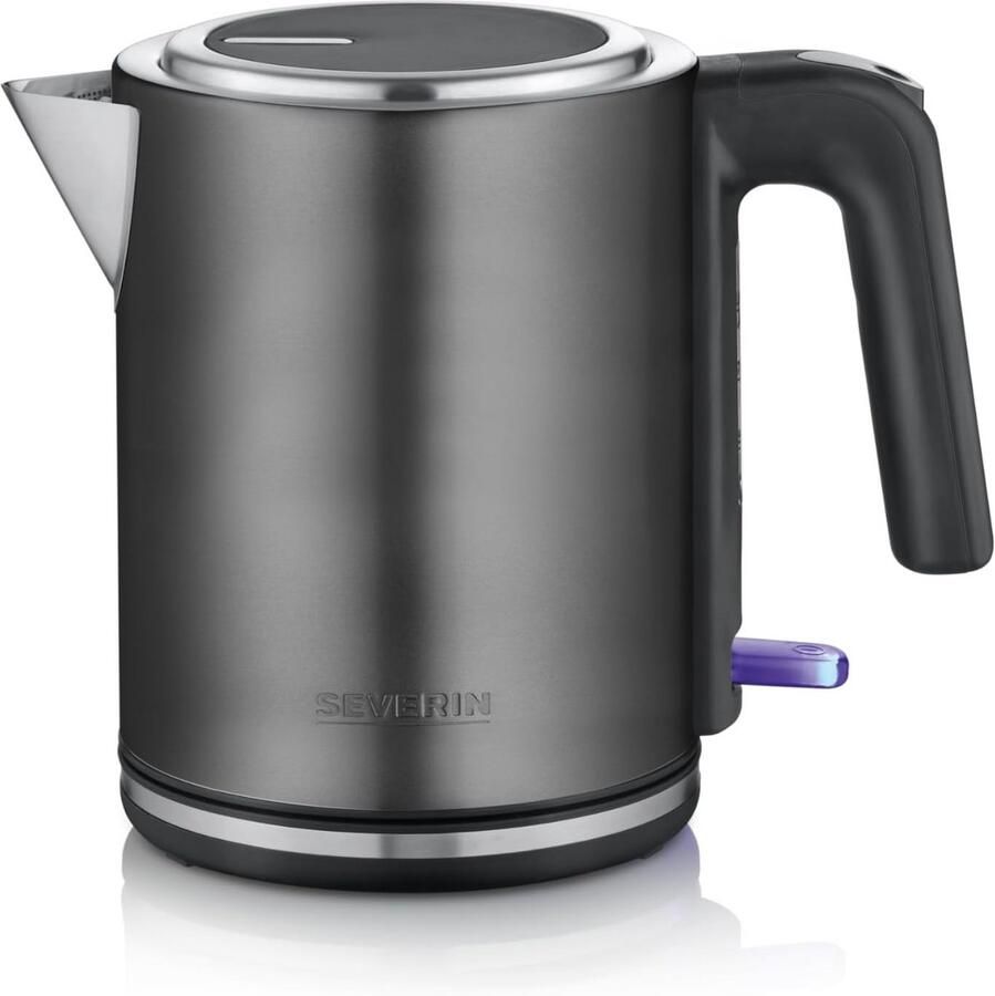 Compacte RVS Waterkoker 1 Liter met 2400W Vermogen