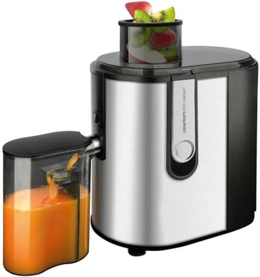 Compacte Sapcentrifuge 600W 1 2 Liter 44dB Roestvrij Staal