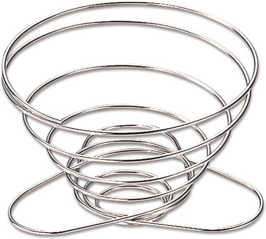 Compacte spiraalvormige koffiemachine Draagbare roestvrijstalen filterkoffiemachine geschikt voor reizen kamperen fietstochten en thuisgebruik Lichtgewicht opvouwbaar en milieuvriendelijk ontwerp