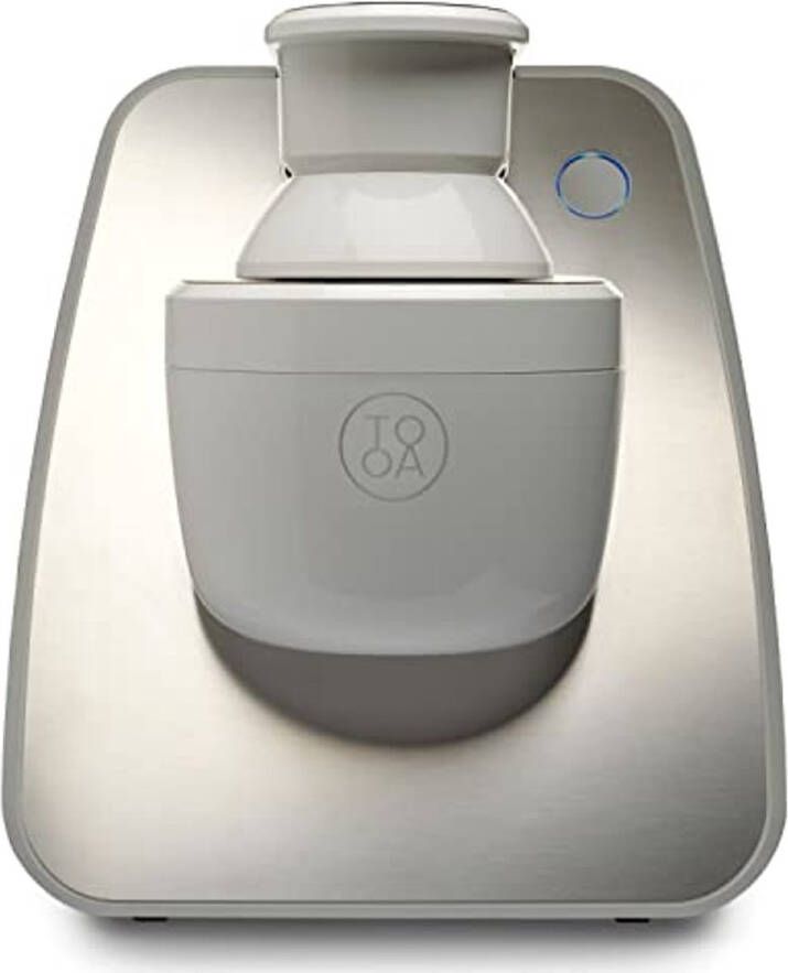 Compacte zelfkoelende ijsmachine voor huisgemaakt Italiaans ijs 100% natuurlijk en snel bereid