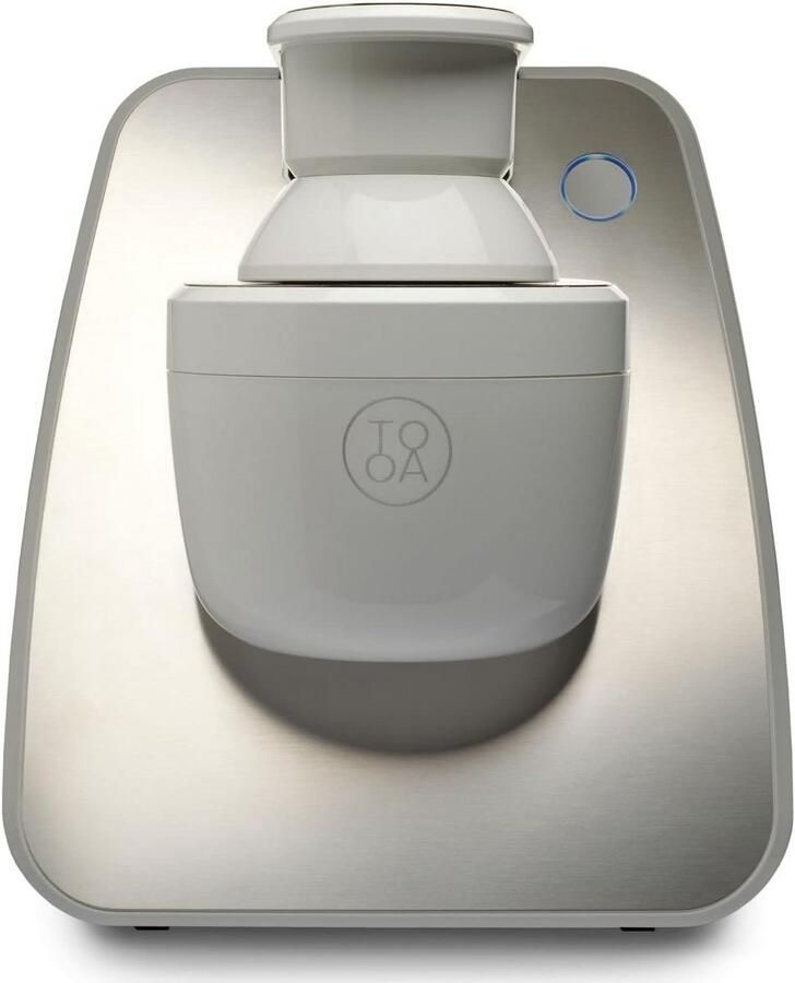 Compacte zelfkoelende ijsmachine voor huisgemaakt Italiaans ijs 100% natuurlijk en snel bereid