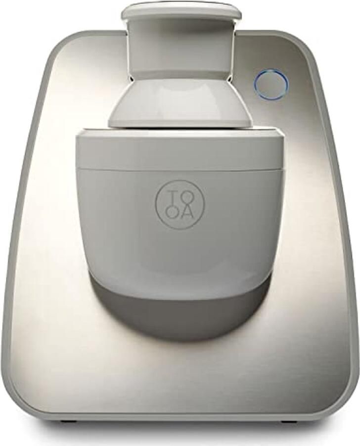 Compacte zelfkoelende ijsmachine voor huisgemaakt Italiaans ijs 100% natuurlijk en snel bereid