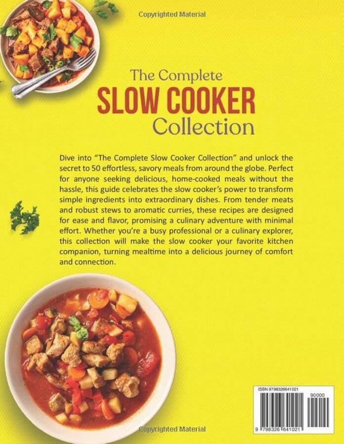 Complete Slow Cooker Recepten: 50 Eenvoudige Gerechten voor Heerlijke Huisgemaakte Maaltijden