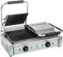 Contactgrill – Dubbele Grill – Panini Grill – Tosti Apparatuur – Grill Apparaat – Emailleren Gietijzeren Grillplaten – Instelbare Hoogte - Thumbnail 2