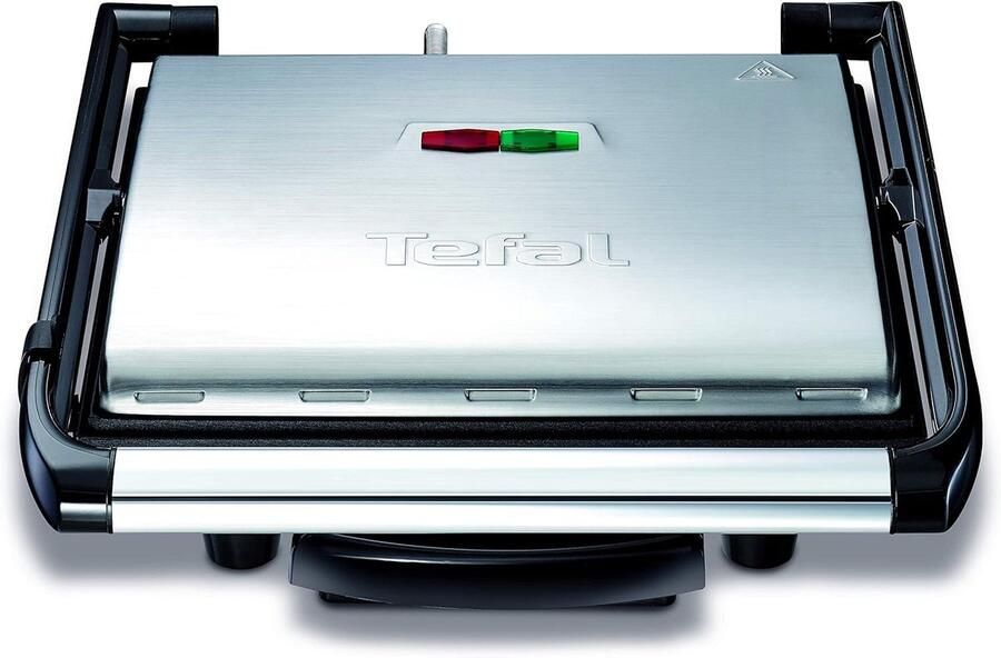 Contactgrill Panini grill Snel koken Antikleefcoating 36x33x11 cm Zwart