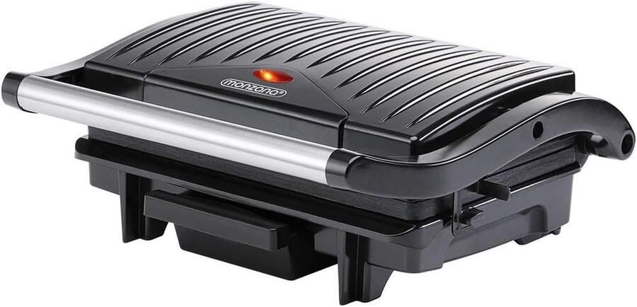 Contactgrill Panini Grill voor Tosti's en Steaks Krachtig 1500W