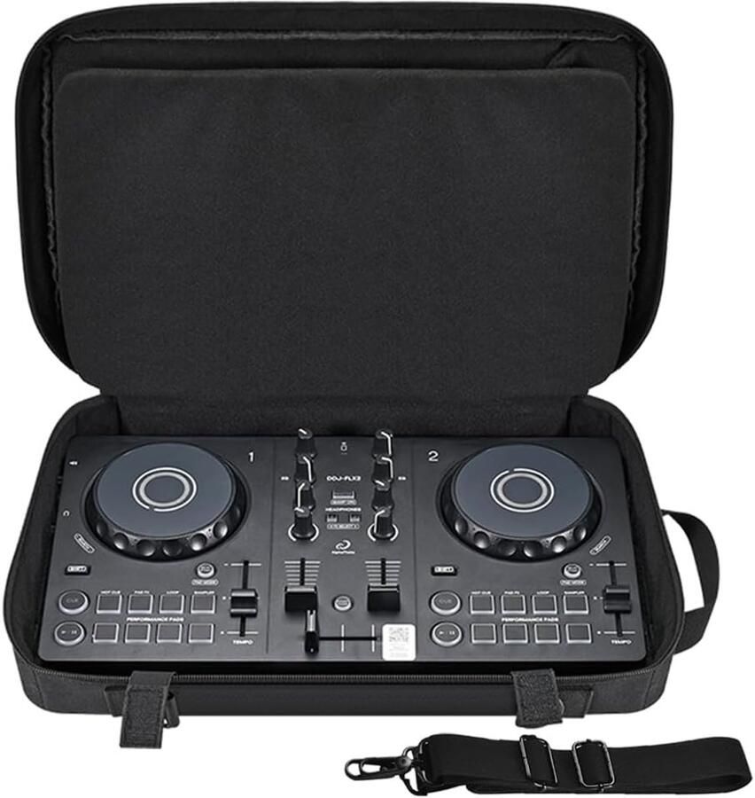 Controller Draagtas voor Pioneer DDJ-200 DDJ-WeGO4 voor AlphaTheta DDJ-FLX 2 voor Hercules Inpulse 200 200 MK2 DJ-controller Draagbare Reishoes met Schouderriem