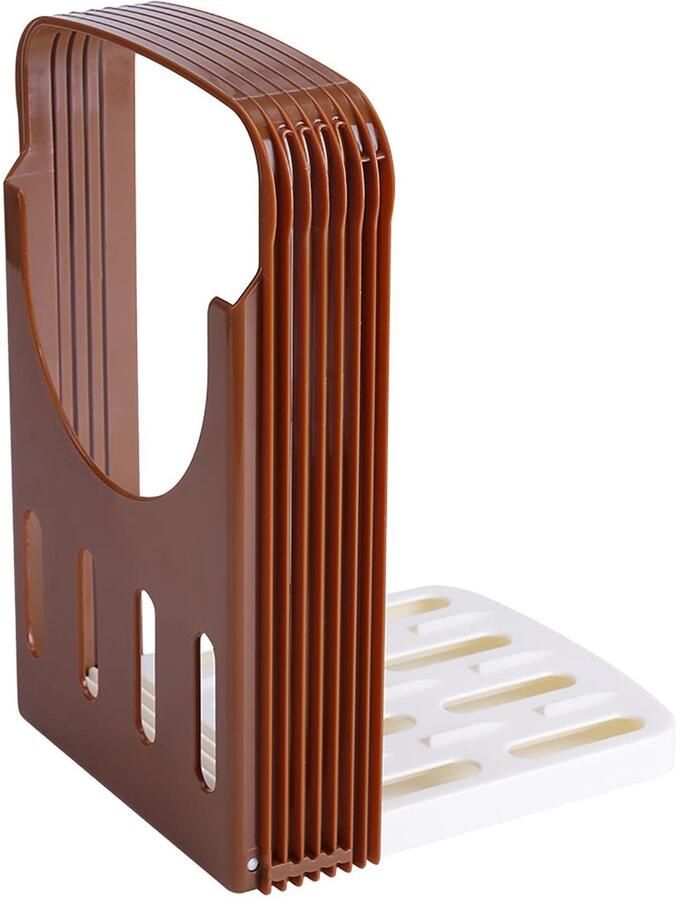 Cosensi Broodsnijders Verstelbare Broodsnijder Vouwbaar en Ruimtebesparend Veilig Snijden Multifunctionele Snijtool Geschikt voor Brood