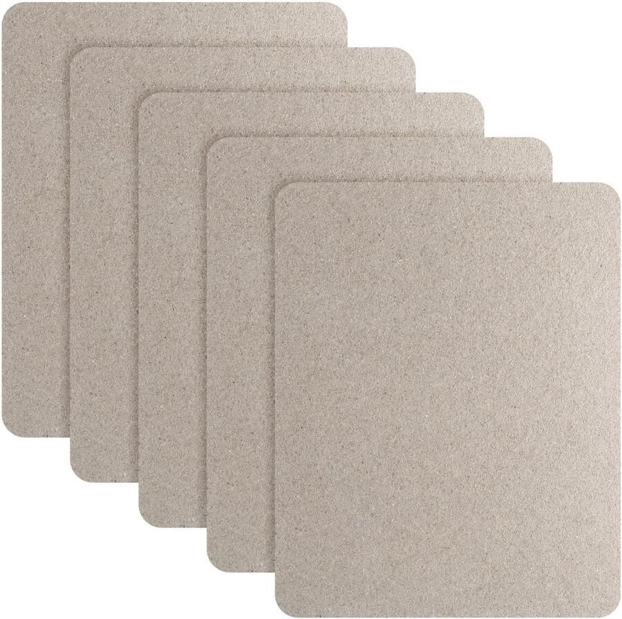 Cosensi Dailygoods Set van 5 Magnetron Mica Platen 15 x 12 cm voor Efficiënte Koken