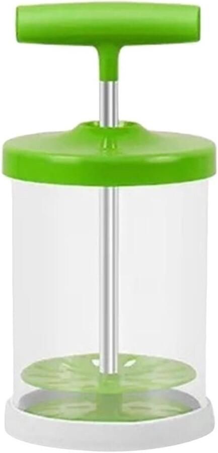 Cosensi Melkopschuimer Handmatige melkopschuimer Groene kleur Voor cappuccino en andere dranken Veilig en eenvoudig in gebruik Voor kof