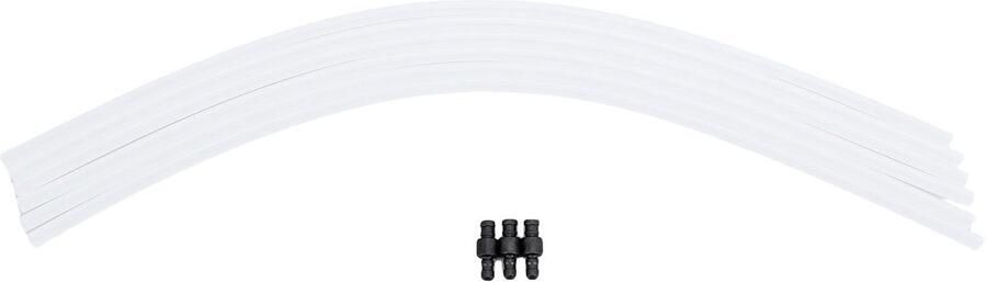 Dailygoods- Melkslangen Vervangingsset 6 Stuks Siliconen Melkslangen Aansluitingen Accessoireset Compatibel met Jura Hittebestendig Koffiemachine Slangen