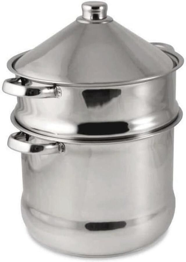 Couscous Maker Tajine van Roestvrij Staal 14 Liter
