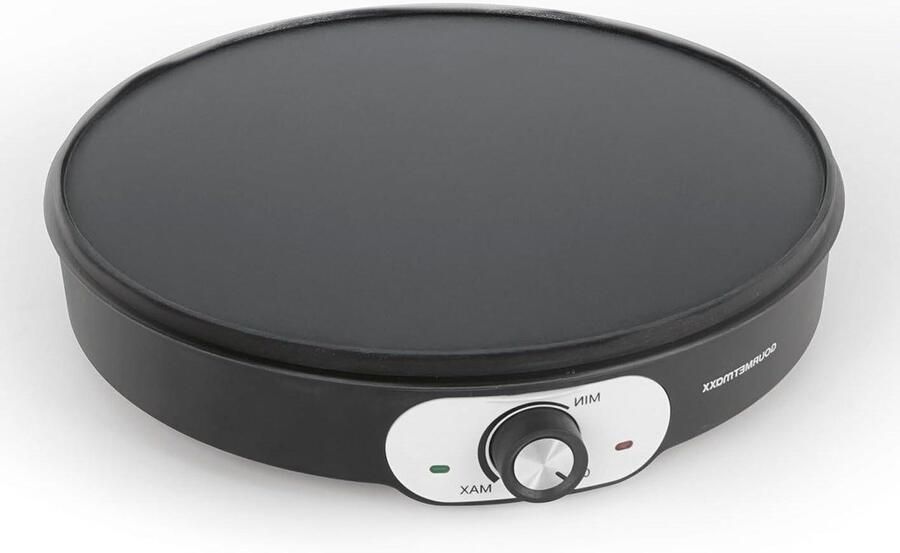 Crêpe Maker Pannenkoekenpan Elektrisch Snelle Maaltijden Maken 3-in-1 Apparaat 32 cm Zwart