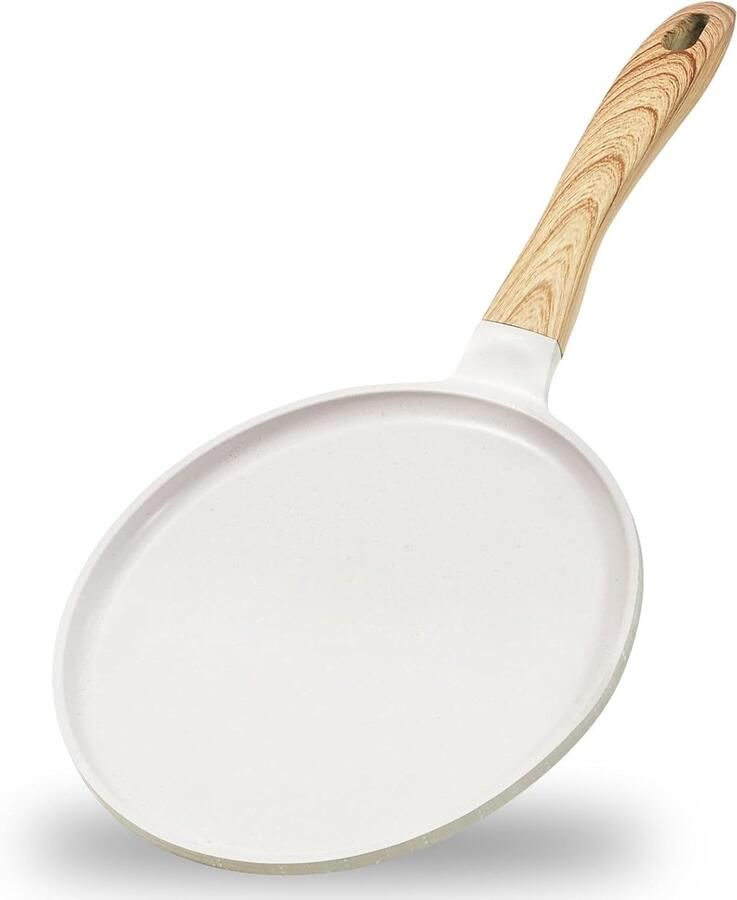 Crepe pan 28cm Granite anti-aanbaklaag Bakelite handvat Geschikt voor alle kookplaten SnelShoppen