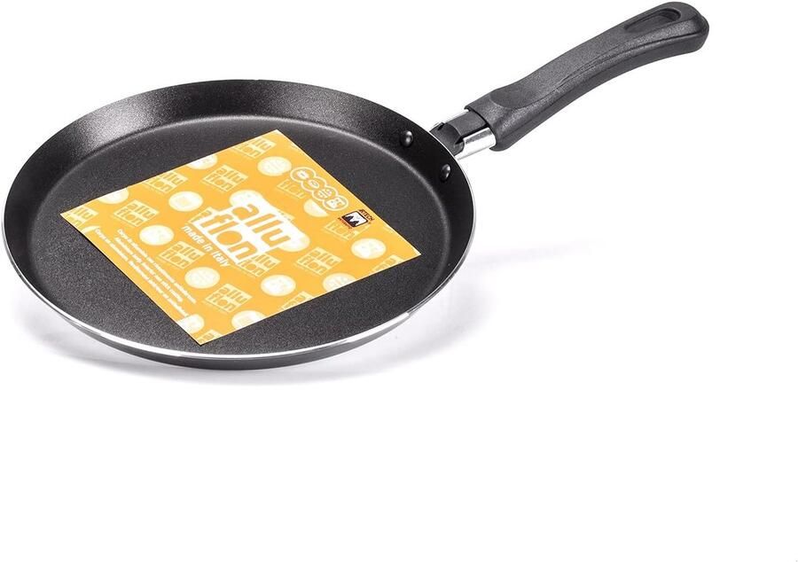 Crepe pan Koekenpan Lekkere pannenkoeken Antiaanbaklaag 22 cm Grijs
