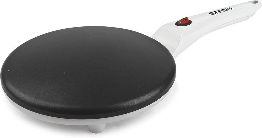 Crêpe-pan met Thermostaat en Anti-aanbaklaag 800 W 20 cm Diameter