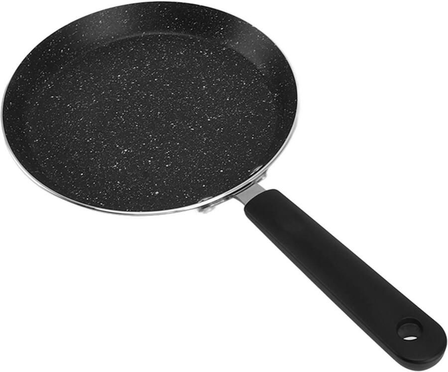 Crêpe Pan Pannenkoekenpan Bakplaat Ontbijt Bakken Geavanceerde Anti-aanbaklaag 203 cm Zwart