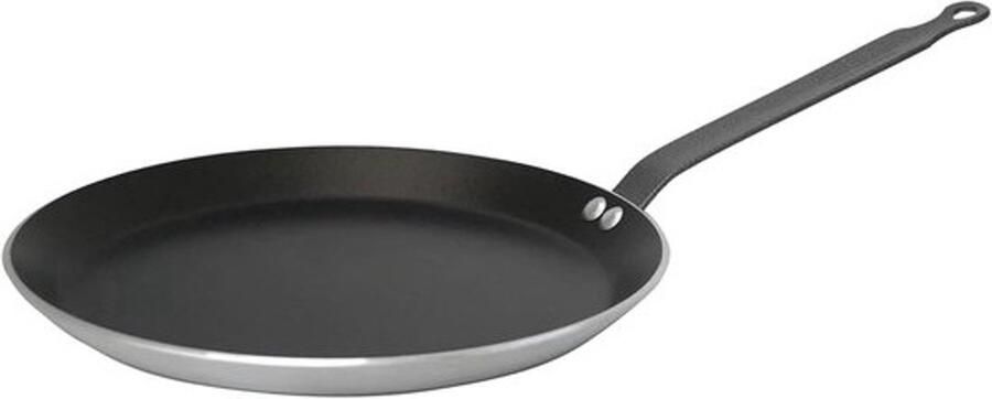 Crêpe Pan Pannenkoekenpan Klassieke Recepten Antiaanbaklaag 30 cm Diameter Grijs