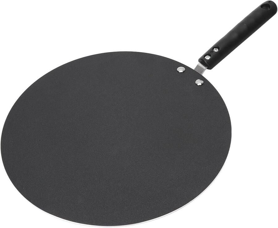 Crepe Pan Pannenkoekenpan Koekenpan Koken op Gas Antiaanbaklaag Hoge Rand Niet gespecificeerd Zwart