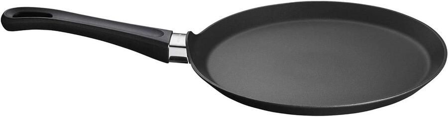Crêpe Pan Pannenkoekenpan Koekenpan Lekkere Pannenkoeken Maken Gegoten Aluminium 25 cm Zwart