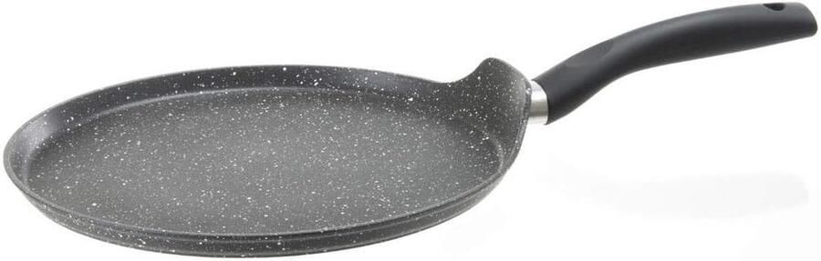 Crepe Pan Pannenkoekenpan Koekenpan Pannenkoeken Bakken Gesmeed Aluminium 28 cm Zwart