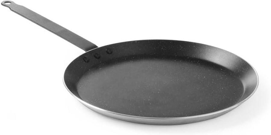 Crepe Pan Pannenkoekenpan Koken Marmer Non-stick Coating ø320x(H)20mm Zwart