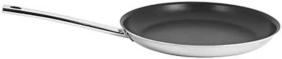 Crepe Pan Pannenkoekenpan Lekker Bakken Antiaanbaklaag 28 cm Lichtgrijs