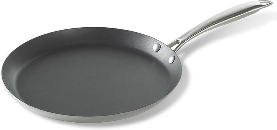Crêpe Pan Pannenkoekenpan Lekker Bakken Groter Kookoppervlak 25 cm Metallic