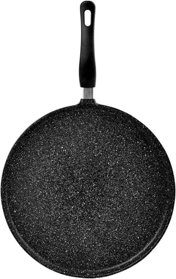 Crepe Pan Pannenkoekenpan Lekkere Pannenkoeken Anti-aanbaklaag 32 cm Zwart