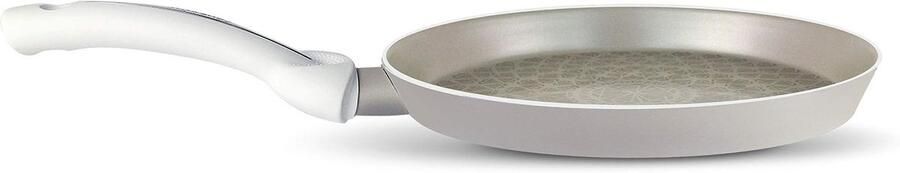 Crêpe pan Pannenkoekenpan Lekkere pannenkoeken Diamant versterkte laag 23 cm Wit