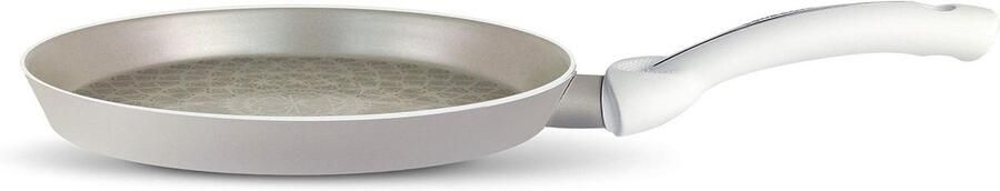 Crêpe pan Pannenkoekenpan Lekkere pannenkoeken Versterkt met diamantpoeder 23 cm Wit