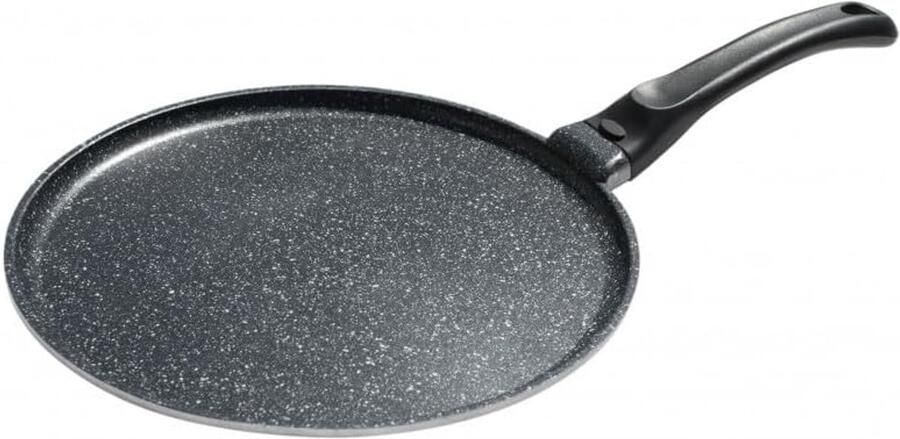 Crêpe pan Pannenkoekenpan Pannenkoeken bakken Anti-aanbaklaag 26 cm Zwart