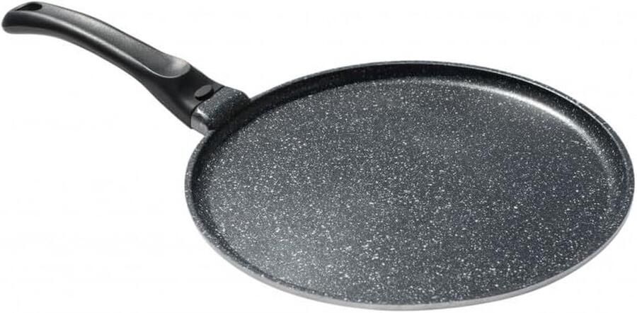 Crêpe pan Pannenkoekenpan Pannenkoeken bakken Anti-aanbaklaag 26 cm Zwart