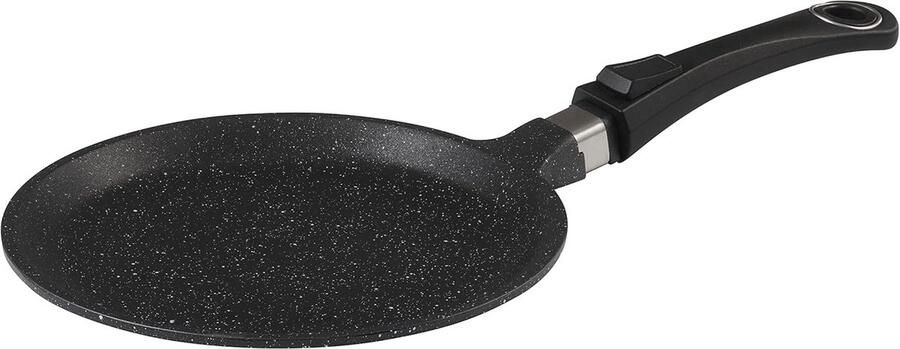 Crêpemaker in Steenlook met Handgrepen – 24 cm