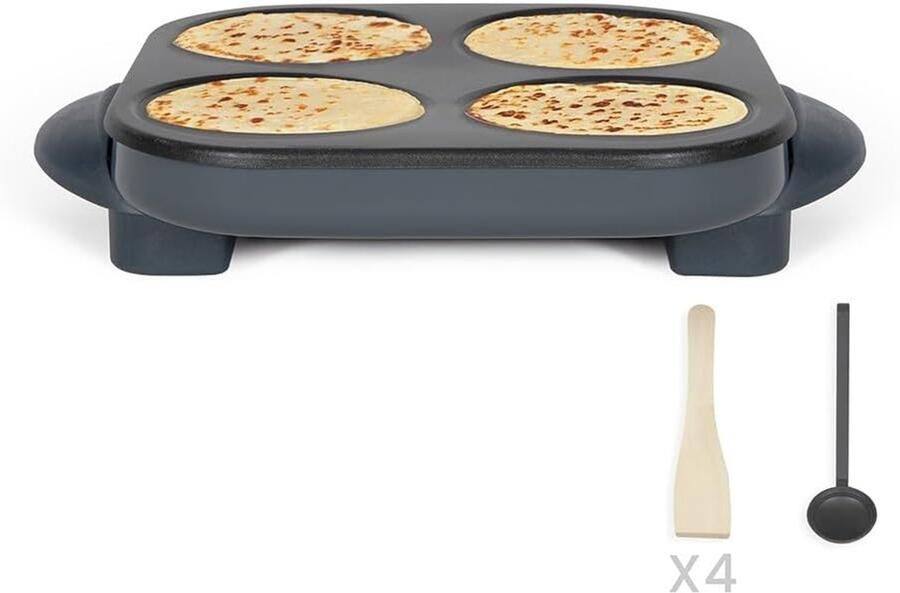 Crêpepan 1500 W 4 x 12 cm grijs