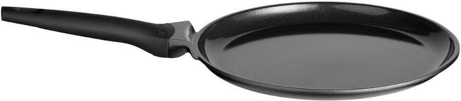 Crepepan Pannenkoekenpan Keramische Pan Heerlijke Pannenkoeken Bakken PFAS-vrije Antiaanbaklaag Ø 28 cm Zwart