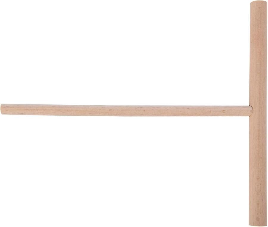 Crêpes Deegverdeler Pannenkoekenschuiver Hark Gelijkmatig Deeg Spreiden Onbehandeld Natuurhout 22.5 cm x 20 cm Natuurlijk Hout