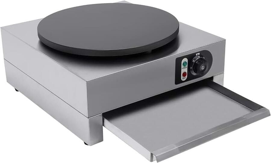 Crêpes-maker crêpemaker 3000 W 220 V crêpe-ijzer voor pannenkoeken galetten burrito's en taccos pannenkoekenmaker crêpeplaat elektrische grill pannenkoekenmaker