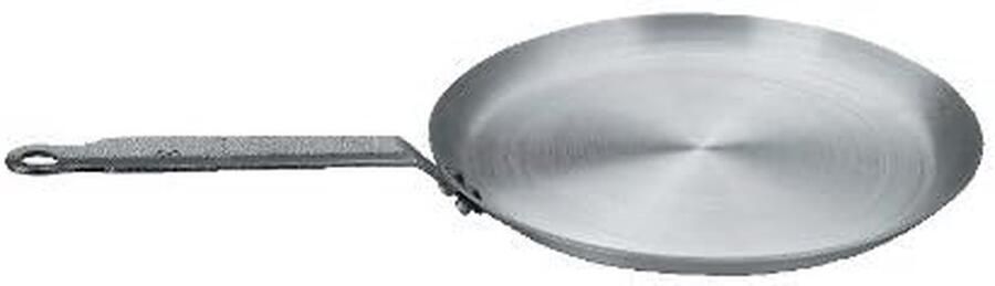 Crêpes Pan Pannenkoekenpan Crêpes Maken Gietijzeren Warmteverdeling Diameter 22 cm Zwart