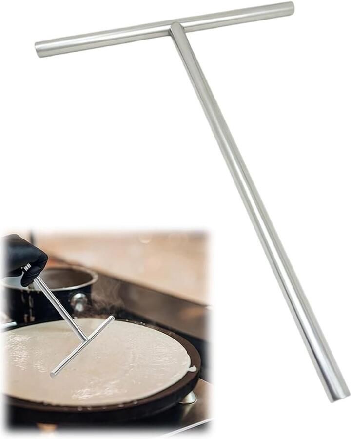 Crêpesverdeler Roestvrij staal Voor Pannenkoekenpan Bakgereedschap voor Taartdecoratie Voor Huishoudelijk Gebruik