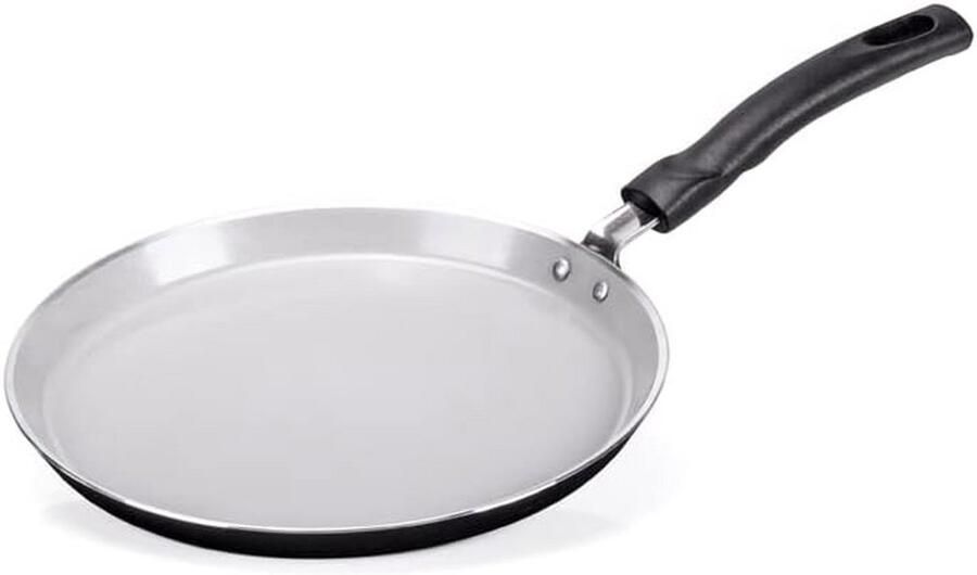 Crepière 25 cm met natuurlijke coating geschikt voor inductie en alle warmtebronnen