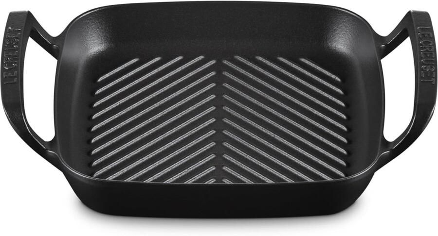Creuset gietijzeren vierkante grillpan voor buiten