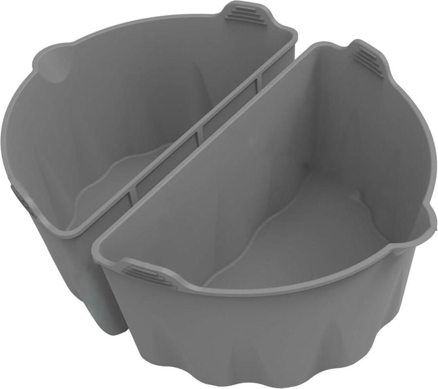 Crockpot Liners Slow Cooker Dividers Twee Maaltijden Koken Met Handvat 22 x 15 x 6 cm